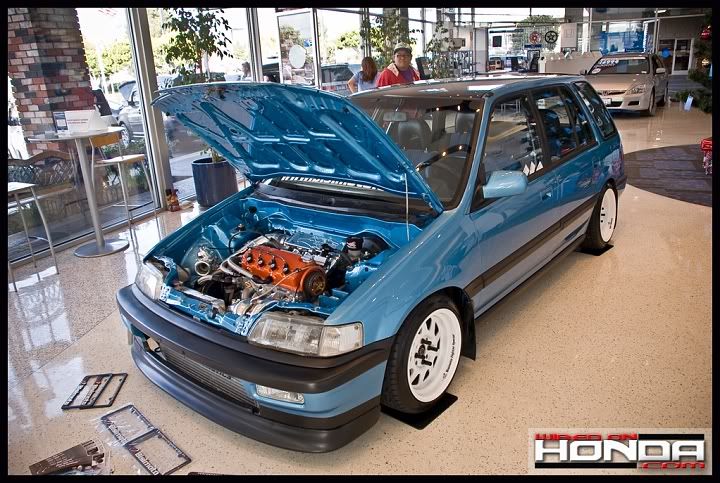 1990 Honda civic turbo wagovan
