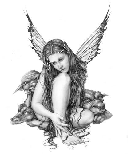 fairy feen tattoo