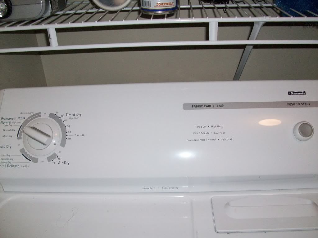 Kenmore Dryer (c) uncgirl04 disassemble kenmore stackable washer dryer