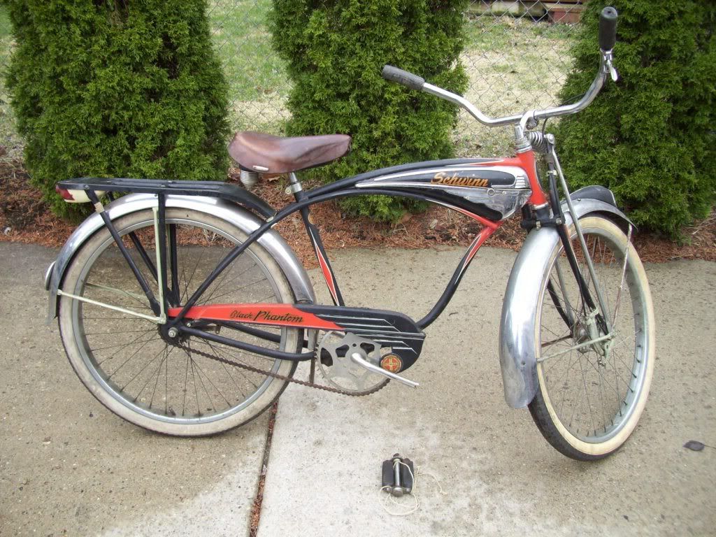 1950 schwinn black phantom