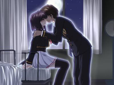 anime love kiss. Anime kiss