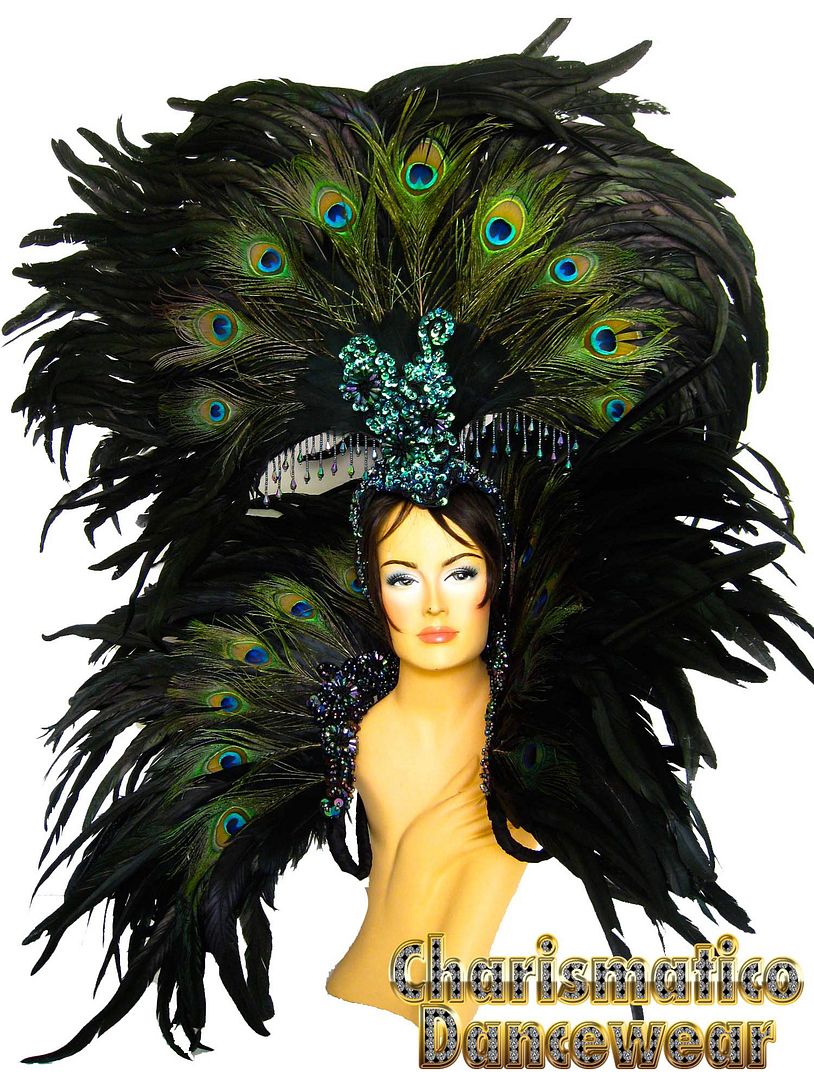 peacock headdress