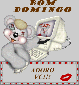 Bom domingo Adoro você