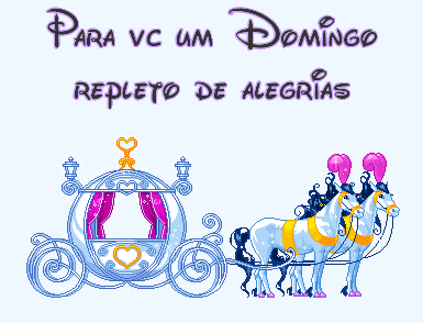 Para você um domingo de alegrias