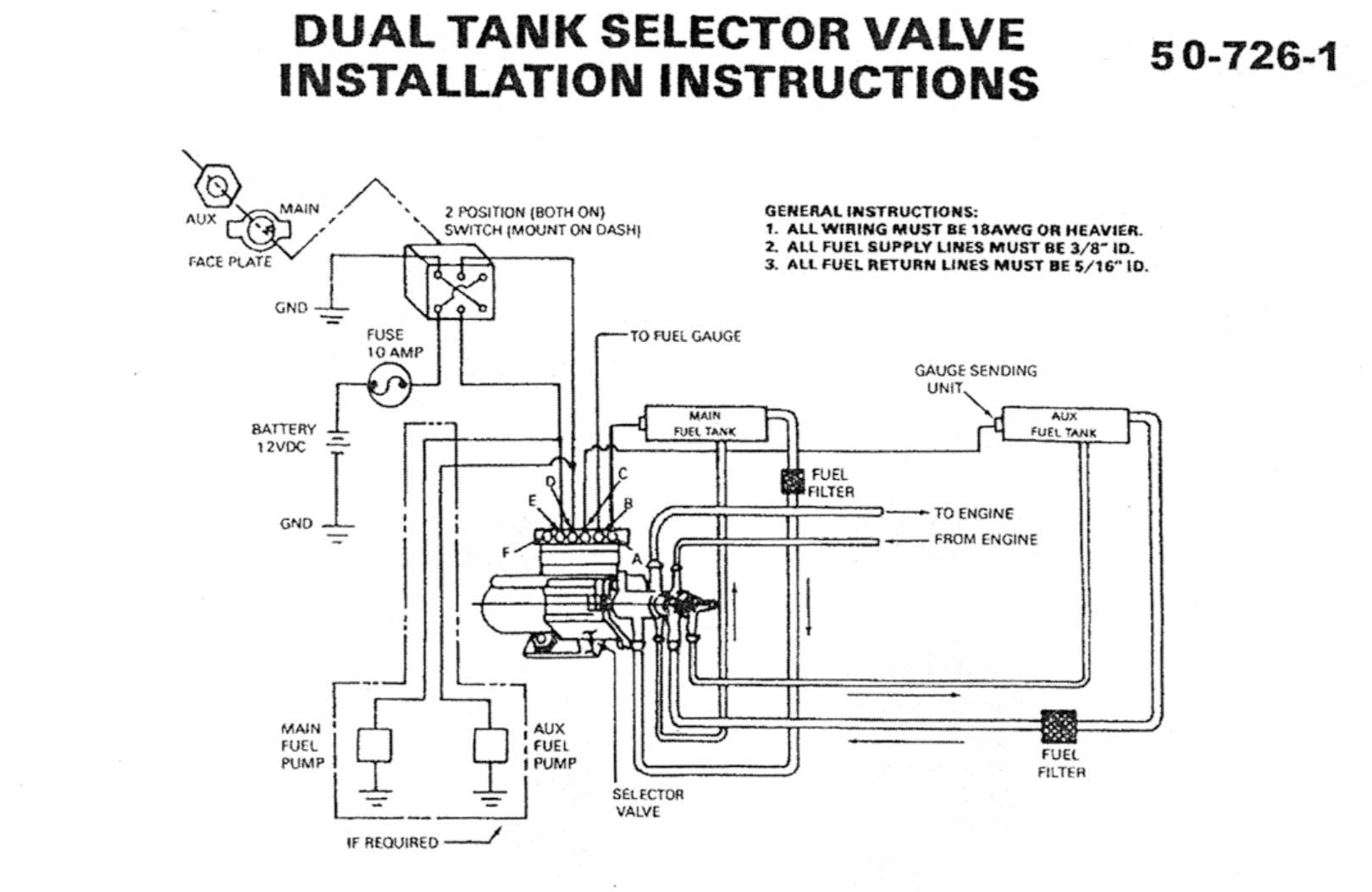 [DIAGRAM] Fuel Tank Selector Switch Wiring Diagram FULL Version HD