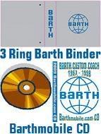 Barthmobile.com CD and 3 Ring Binder
