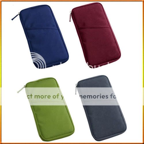 New Travel Passport Credit ID Card Cash Holder Organizer Wallet Purse 