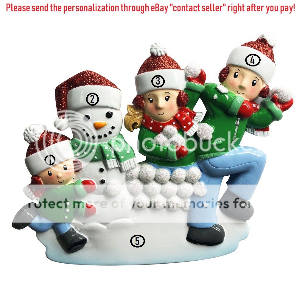 mom dad and baby ornament